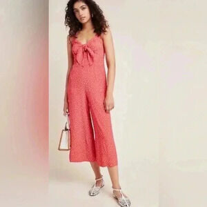 Anthropologie Kachel Wide Leg Jumpsuit